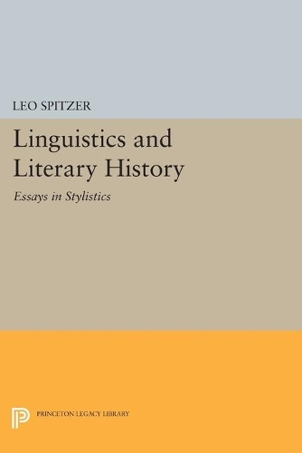 Бумажная книга «Linguistics and Literary History: Essays in Stylistics», автор Лео Шпитцер - фото №1