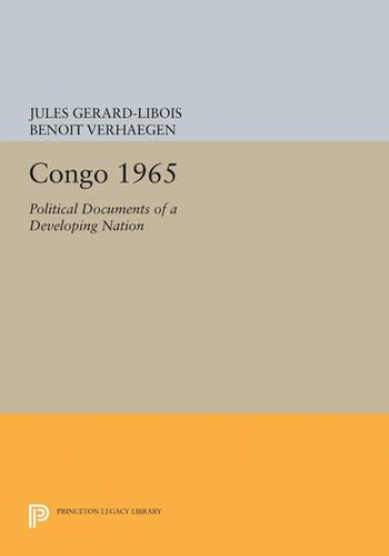 Бумажная книга «Congo 1965: Political Documents of a Developing Nation», авторов Бенуа Верхаеген, Жюль Жерар-Либуа - фото №1