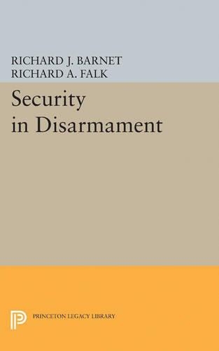 Паперова книга «Security in Disarmament», авторів Річард А. Фолк, Річард Дж. Барнет - фото №1