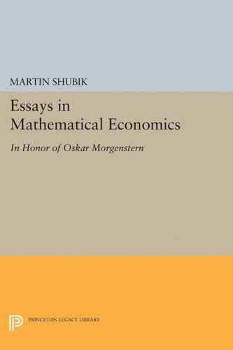 Бумажная книга «Essays in Mathematical Economics, in Honor of Oskar Morgenstern», автор Мартин Шубик - фото №1