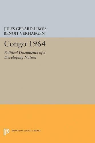 Паперова книга «Congo 1964: Political Documents of a Developing Nation», авторів Бенуа Верхаеген, Жюль Жерар-Лібуа - фото №1