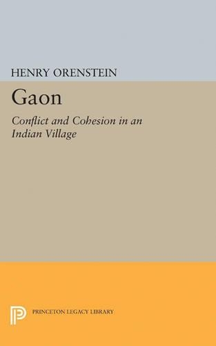 Бумажная книга «Gaon: Conflict and Cohesion in an Indian Village», автор Генри Оренштейн - фото №1