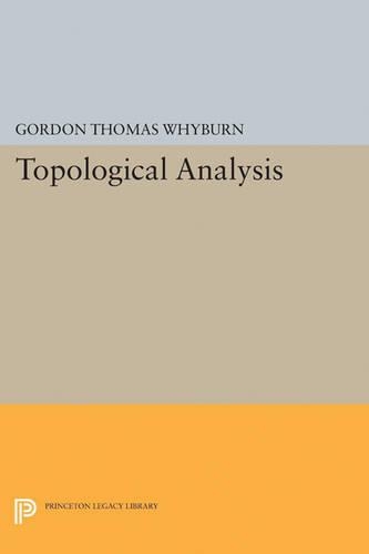 Бумажная книга «Topological Analysis», автор Гордон Томас Уайтберн - фото №1