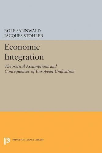 Бумажная книга «Economic Integration», авторов Жак Штолер, Рольф Саннвальд - фото №1