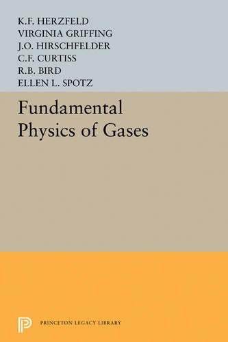 Паперова книга «Fundamental Physics of Gases», авторів Карл Фердинанд Герцфельд, В. Гріффінг - фото №1