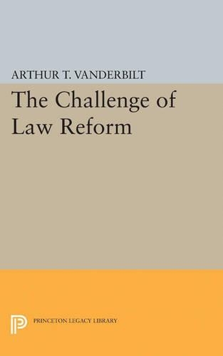 Бумажная книга «Challenge of Law Reform», автор Артур Т. Вандербильт - фото №1