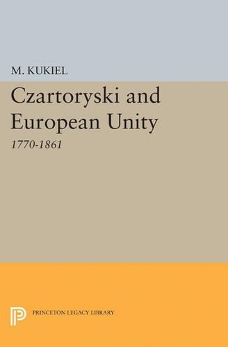 Бумажная книга «Czartoryski and European Unity», автор Мариан Кукиель - фото №1