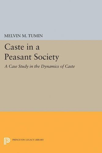Паперова книга «Caste in a Peasant Society», автор Мелвін Марвін Тумін - фото №1