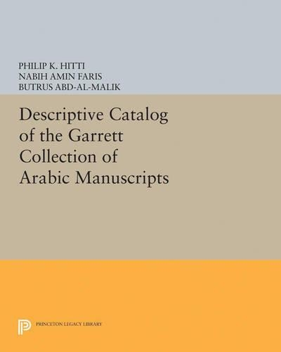 Бумажная книга «Descriptive Catalogue of the Garrett Collection: (Persian, Turkish, Indic)», автор Филип К. Хитти - фото №1