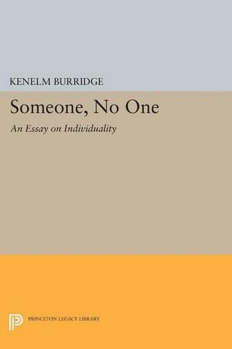 Бумажная книга «Someone, No One: An Essay on Individuality», автор Кенелм Берридж - фото №1