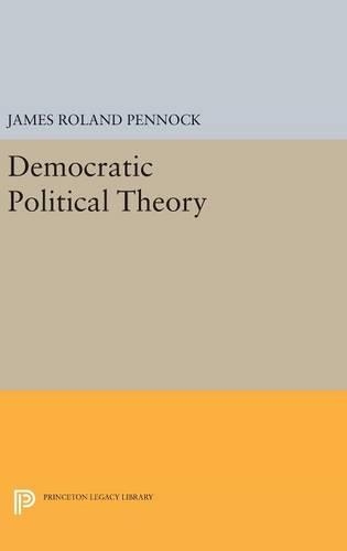 Паперова книга «Democratic Political Theory», автор Джеймс Роланд Пеннок - фото №1