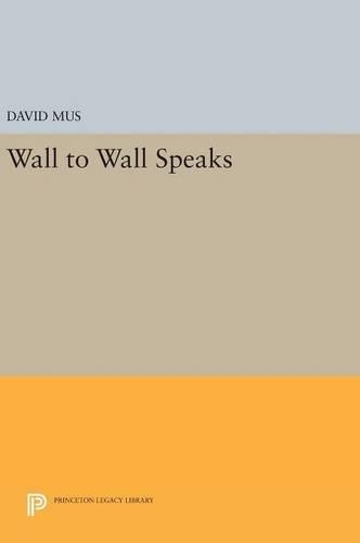 Бумажная книга «Wall to Wall Speaks», автор Дэвид Мюс - фото №1