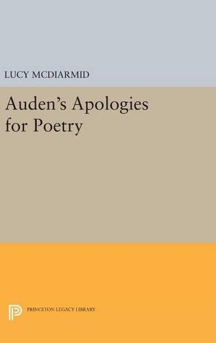 Паперова книга «Auden's Apologies for Poetry», автор Люсі Макдіармід - фото №1