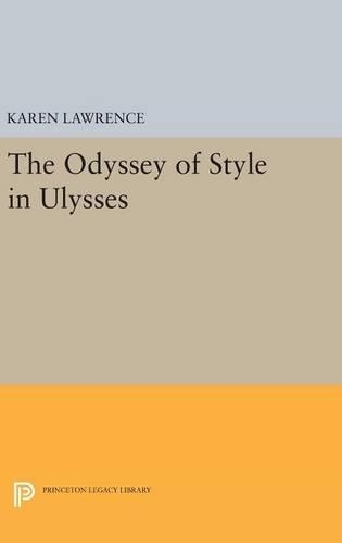 Бумажная книга «The Odyssey of Style in Ulysses», автор Карен Лоуренс - фото №1