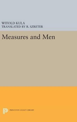 Паперова книга «Measures and Men», автор Вітольд Кула - фото №1