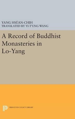 Бумажная книга «A Record of Buddhist Monasteries in Lo-Yang», автор Сюань-чи Янь - фото №1