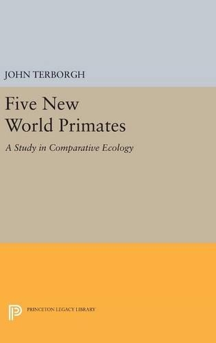 Бумажная книга «Five New World Primates: A Study in Comparative Ecology», автор Джон Терборг - фото №1