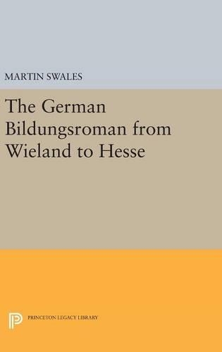 Бумажная книга «The German Bildungsroman from Wieland to Hesse», автор Мартин Суэйлз - фото №1