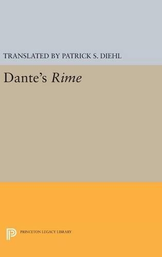 Бумажная книга «Dante's Rime», автор Данте Алигьери - фото №1
