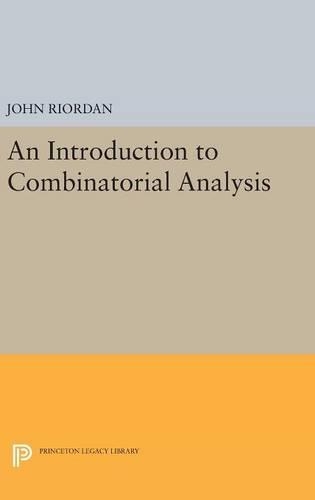 Бумажная книга «An Introduction to Combinatorial Analysis», автор Джон Риордан - фото №1