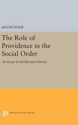 Бумажная книга «The Role of Providence in the Social Order: An Essay in Intellectual History», автор Якоб Винер - фото №1
