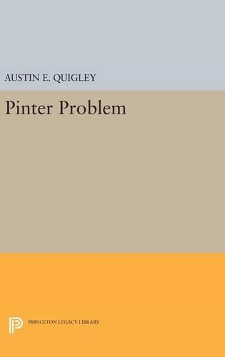 Паперова книга «Pinter Problem», автор Остін Е. Квіглі - фото №1