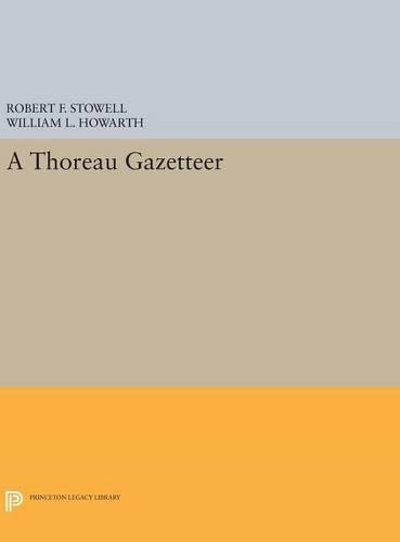 Паперова книга «A Thoreau Gazetteer», автор Роберт Ф. Стоуелл - фото №1