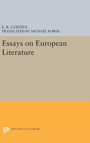 Бумажная книга «Essays on European Literature», автор Эрнст Роберт Курциус - фото №1