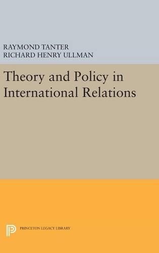 Паперова книга «Theory and Policy in International Relations», авторів Реймонд Тантер, Річард Ульман - фото №1