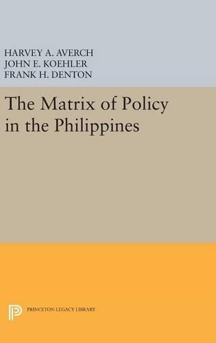 Паперова книга «The Matrix of Policy in the Philippines», авторів Френк Г. Дентон, Гарві А. Аверч, Джон Е. Келер - фото №1