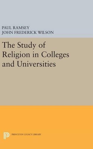 Бумажная книга «The Study of Religion in Colleges and Universities», авторов Джон Фредерик Уилсон, Пол Рэмси - фото №1