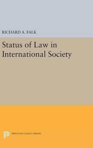 Бумажная книга «Status of Law in International Society», автор Ричард А. Фолк - фото №1