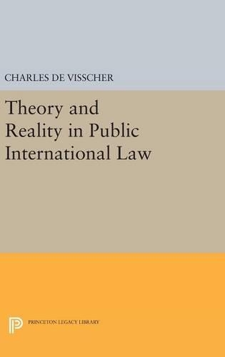 Бумажная книга «Theory and Reality in Public International Law», автор Чарльз де Вишер - фото №1