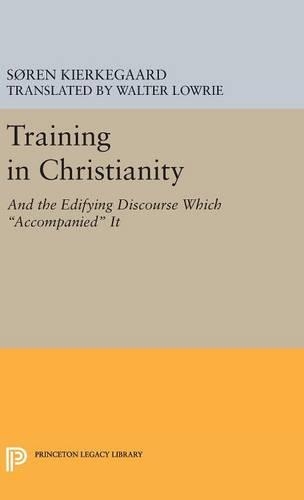 Паперова книга «Training in Christianity», автор Сьорен К'єркегор - фото №1