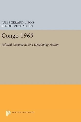 Бумажная книга «Congo 1965: Political Documents of a Developing Nation», авторов Бенуа Верхаеген, Жюль Жерар-Либуа - фото №1