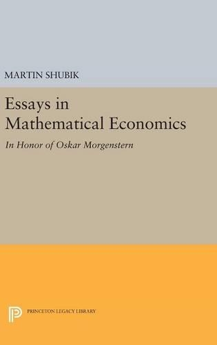 Бумажная книга «Essays in Mathematical Economics, in Honor of Oskar Morgenstern», автор Мартин Шубик - фото №1