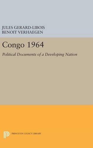 Бумажная книга «Congo 1964: Political Documents of a Developing Nation», авторов Бенуа Верхаеген, Жюль Жерар-Либуа - фото №1