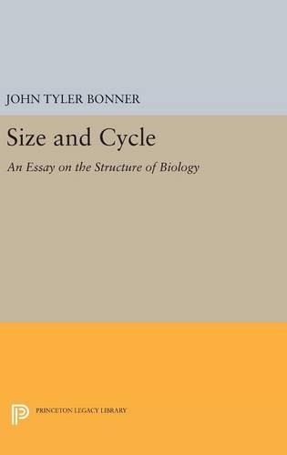 Бумажная книга «Size and Cycle: An Essay on the Structure of Biology», автор Джон Тайлер Боннер - фото №1