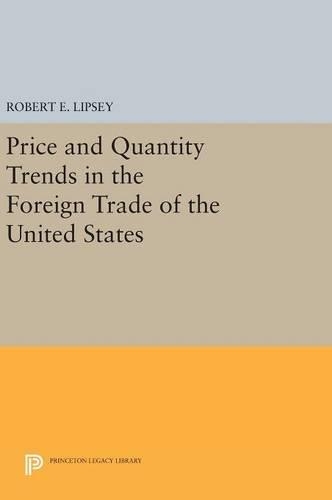 Бумажная книга «Price and Quantity Trends in the Foreign Trade of the United States», автор Карл Фердинанд Херцфельд - фото №1