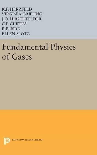 Паперова книга «Fundamental Physics of Gases», авторів Карл Фердинанд Герцфельд, В. Гріффінг - фото №1