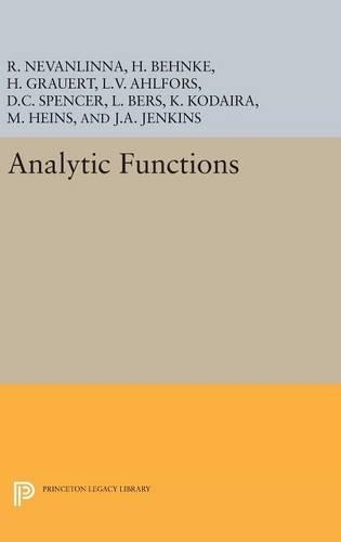 [object Object] «Analytic Functions», автор Ларс Валериан Альфорс - фото №1