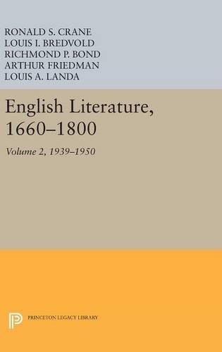Бумажная книга «English Literature, Volume 2: 1939-1950», автор Луис А. Ланда - фото №1