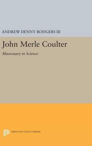 Бумажная книга «John Merle Coulter», автор Эндрю Денни Роджерс - фото №1