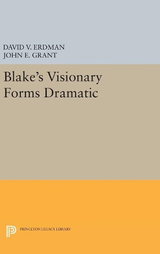 Паперова книга «Blake's Visionary Forms Dramatic», авторів Девід В. Ердман, Джон Е. Грант - фото №1