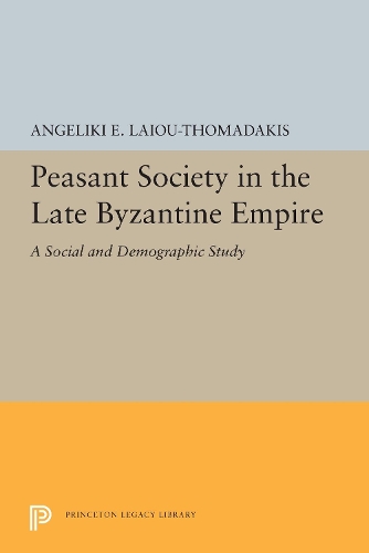 Паперова книга «Peasant Society in the Late Byzantine Empire: A Social and Demographic Study», автор Анжелікі Е. Лайоу-Томадакіс - фото №1