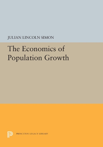 Паперова книга «The Economics of Population Growth», автор Джуліан Лінкольн Саймон - фото №1