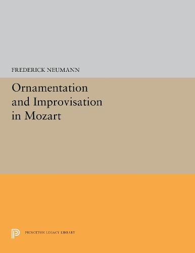 Паперова книга «Ornamentation and Improvisation in Mozart», автор Фредерік Нойманн - фото №1