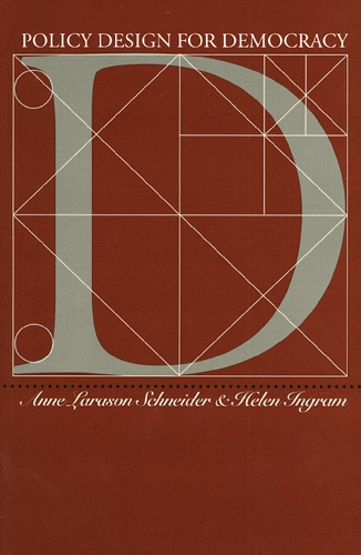 Паперова книга «Policy Design for Democracy», авторів Енн Ларасон Шнайдер, Хелен Інгрем - фото №1