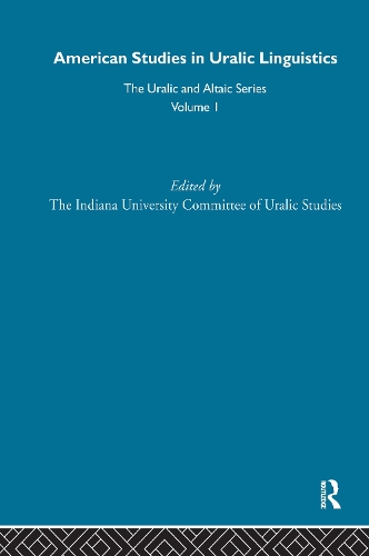 Паперова книга «American Studies in Uralic Linguistics» - фото №1