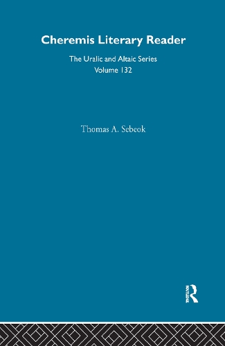 Паперова книга «Cheremis Literary Reader With Glossary», автор Томас Себек - фото №1